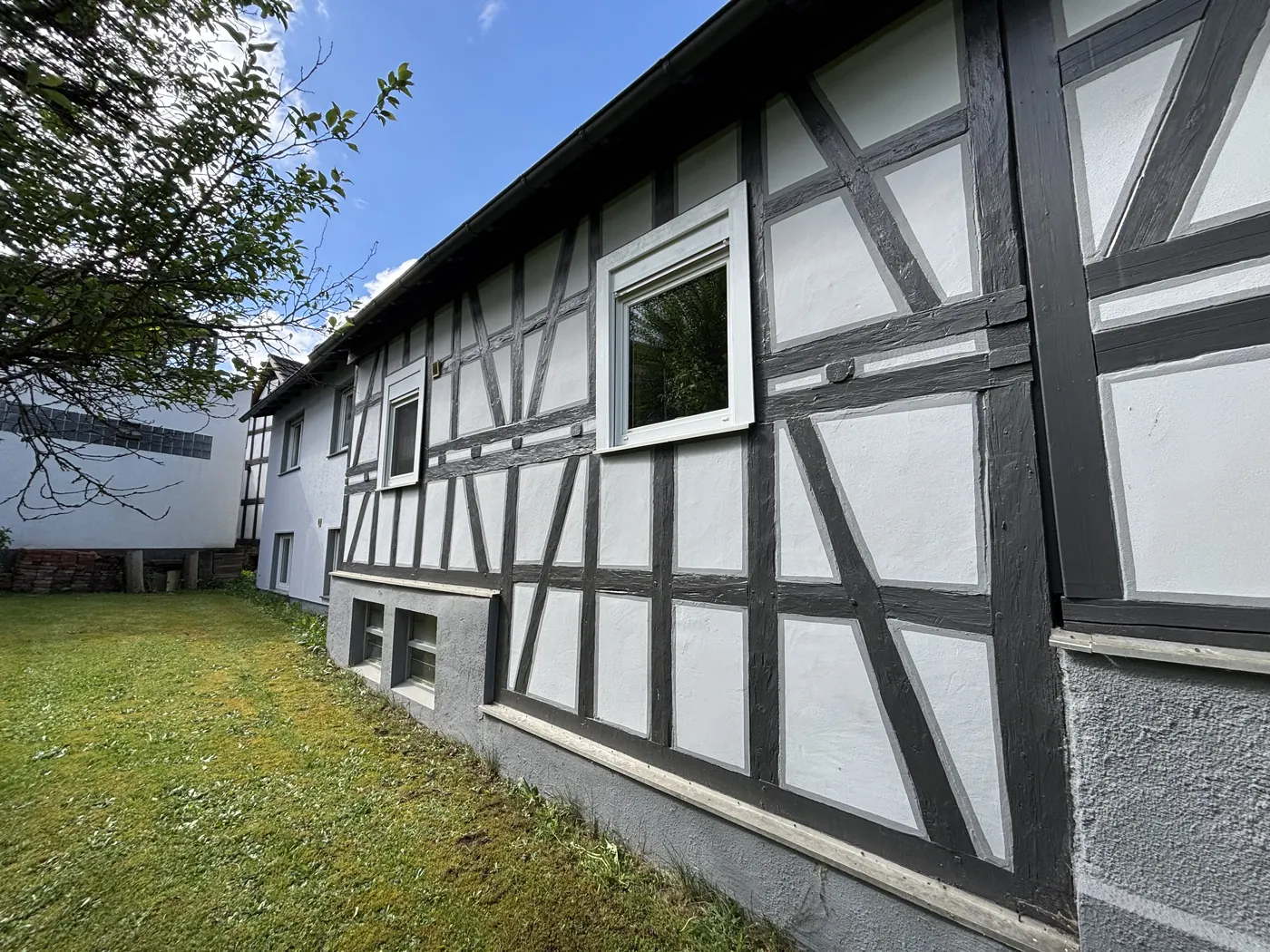 Fachwerksanierung beim Malerbetrieb Kevin Vaupel